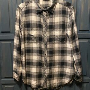 Athleta plaid flannel